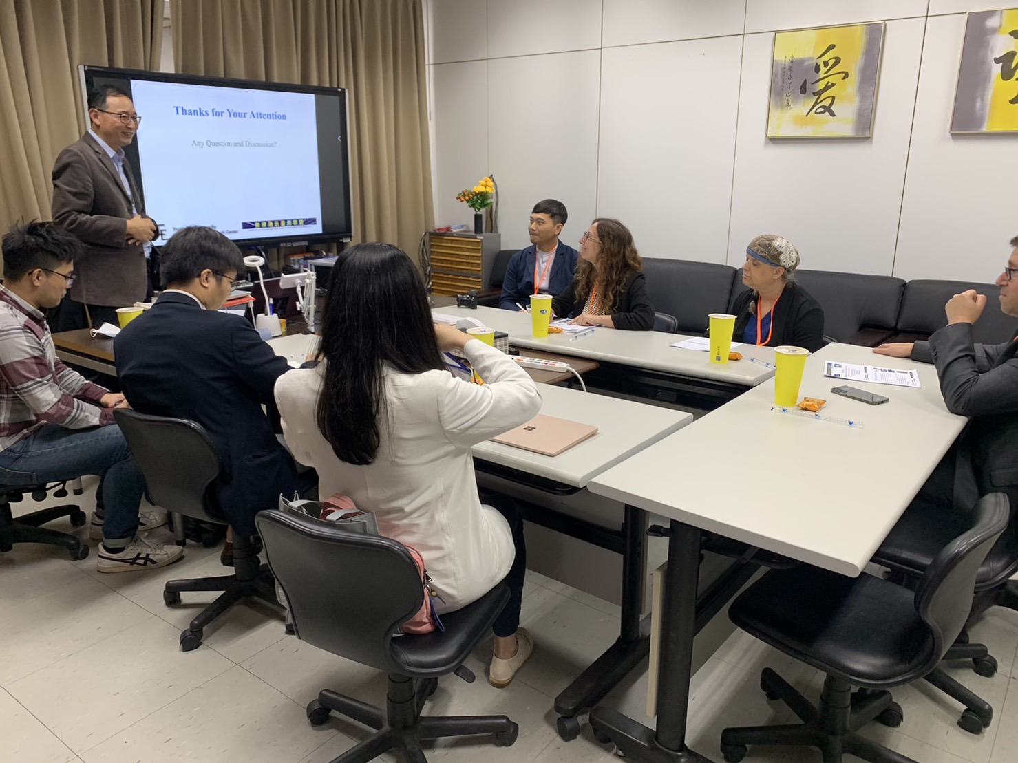 以色列阿里埃勒大學來訪,深化學術交流合作 | 元智大學通訊研究中心